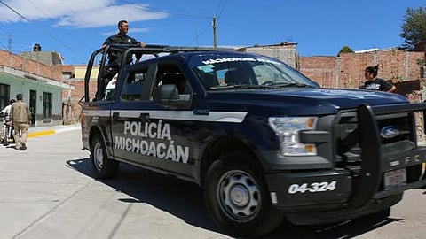 Al lugar acudieron elementos de la Policía Michoacán e implementaron un operativo (Foto: Ilustrativa)