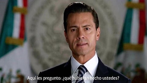 Mexicanos responden a la pregunta de Peña Nieto: ¿Qué hubieran hecho ustedes?