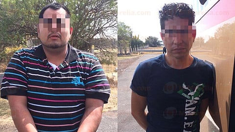 Fueron arrestados sobre la carretera Morelia-Salamanca