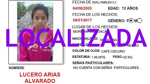 Fue asegurada para ser certificada por un médico