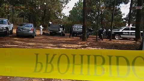 Personal de la PGJE trabaja en la zona