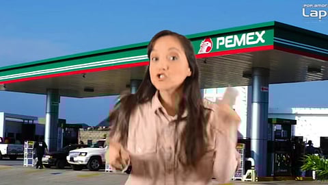 "País petrolero y no tenemos combustible
sólo más impuestos y un gobierno que ni sirve", reza el material (Fotograma: Youtube)