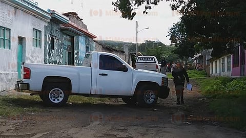 En San José Coapa fue a unos metros de la plaza del pueblo (Foto: RED 113)