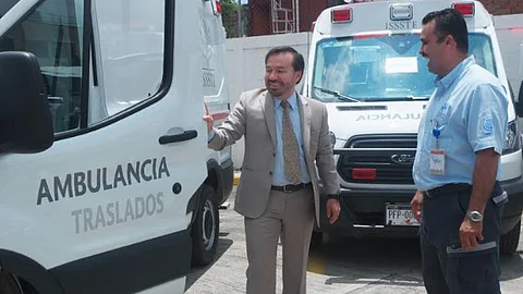 Los vehículos fueron asignados para que las Clínicas-Hospital del Instituto cuenten con lo necesario para hacer frente a las emergencias