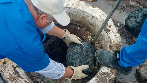 estos actos clandestinos e inconscientes dañan la infraestructura sanitaria