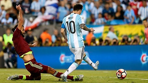 "Agradezco a toda esa gente que quiera que siga jugando con Argentina", dijo