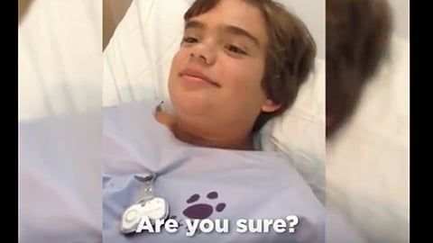 El chico fue atendido por el doctor Alfred Sacchetti, del Colegio de Médicos de Emergencias de los Estados Unidos