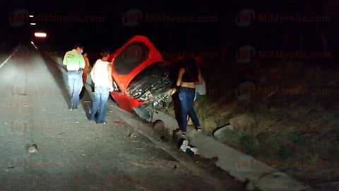 El accidente se registró a la altura del lugar conocido como La Caballada