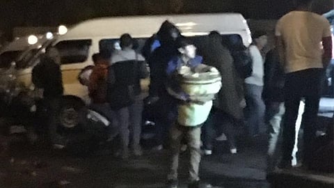 Esta noche de lunes los jóvenes desistieron de la toma