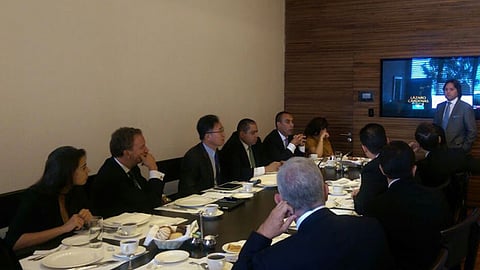 La reunión tuvo lugar en gira de trabajo por la Ciudad de México