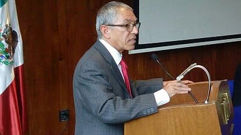 Salvador Jara estuvo de visita en Morelia (Foto de archivo Twitter: @SalvadorJaraG)