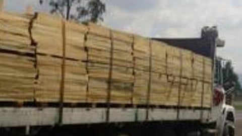 En dos operativos de inspección al transporte de materias primas forestales se decomisó el producto