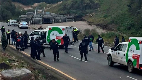 Autoridades arribaron al lugar del hallazgo (Foto:Twitter @MrElDiablo8)