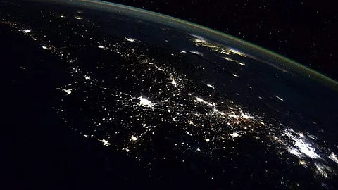 Así se ve parte de nuestro país desde el espacio