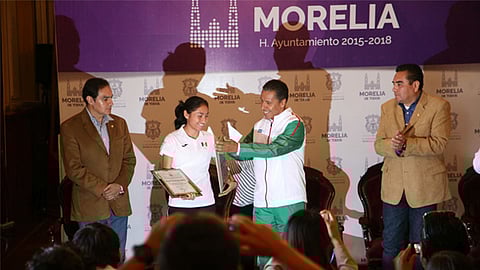 María Guadalupe González, plata en Río 2016, va por el oro en Tokyo 2020 (Foto: ACG)