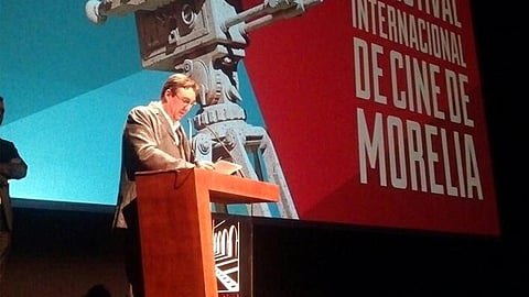 Se debe ponderar la parte cultural, al igual que la de seguridad, expresó Cárdenas Batel durante la clausura del festival (Foto: @FICM)