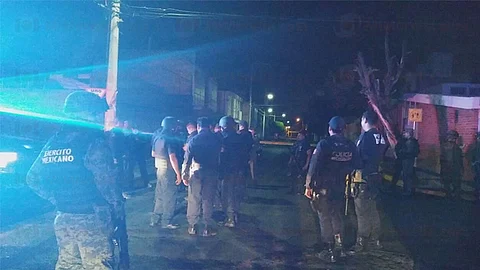 Elementos de la SSP y del Ejército Mexicano reforzaron la vigilancia (Foto: RED 113)