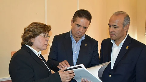 En febrero pasado, Aureoles acudió a los estados de Illinois y California