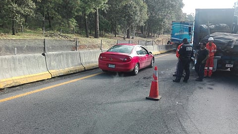 Hasta el momento se desconoce el motivo del bloqueo (Foto: @PoliciaFedMx)