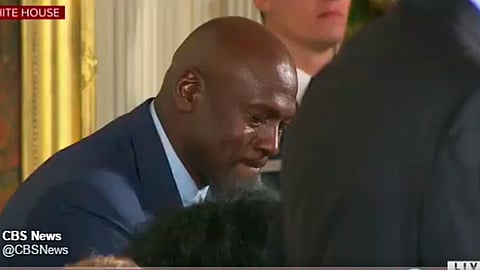 ¿Por qué Michael Jordan está llorando?
