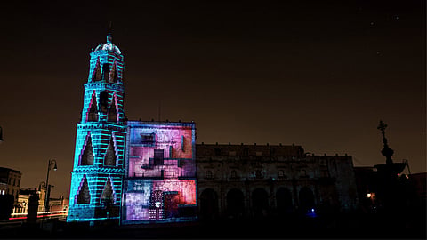 ¡Este viernes Morelia se iluminará con el inicio del Festival Internacional de Mapping!