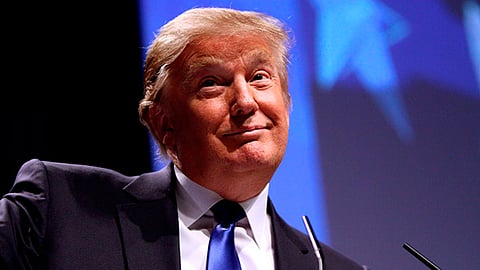 Imagen de archivo (@realDonaldTrump)