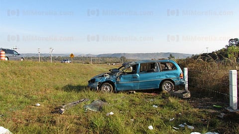 Los lesionados fueron canalizados a hospitales de la capital michoacana (Foto: RED 113)