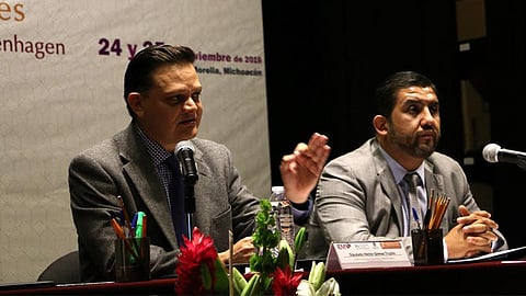 “Queremos garantizar la protección de los pueblos de Michoacán", destacó el diputado