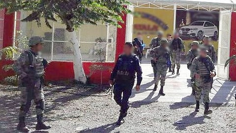 Lo asegurado fue puesto a disposición de las autoridades