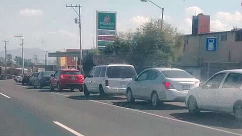 "Pemex esta abasteciendo a las franquicias", dijo