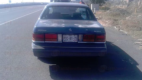 El carro fue hurtado en la colonia Lomas de Guayangareo (Foto: RED 113)