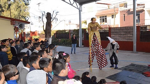 La actividad fue dirigida para los alumnos de dicho plantel