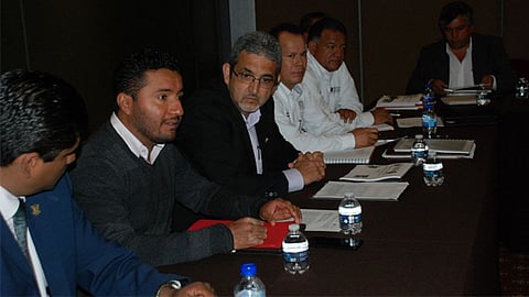 El funcionario estatal explicó a detalle algunos de los programas que opera la dependencia (Foto: Sedrua)