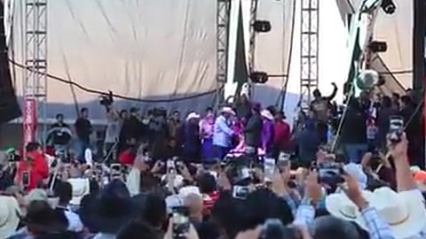 "Layín" se lució con el presente