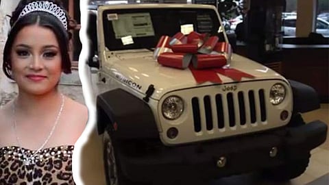 Le habrían obsequiado un Jeep (Foto: Especial)