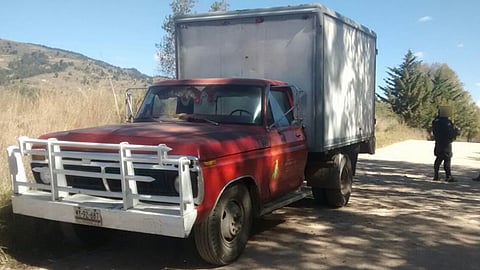 El automotor estaba estacionado en la carretera Senguio-Tlalpujahua