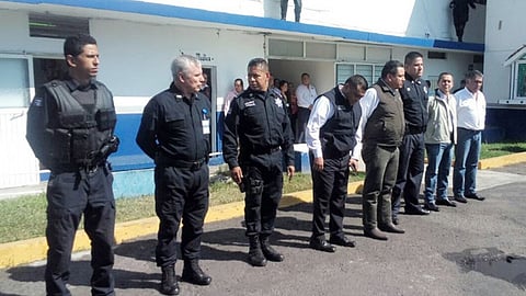 Carlos Gómez Arrieta exhortó al nuevo funcionario y los elementos a trabajar en equipo