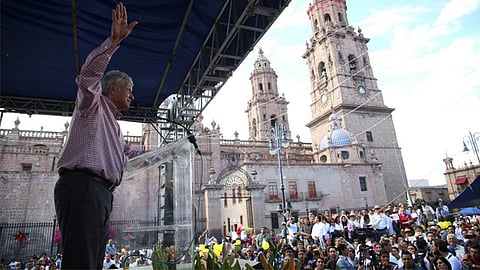 Dio su palabra de echar abajo las reformas estructurales, principalmente la educativa (Foto: ACG)