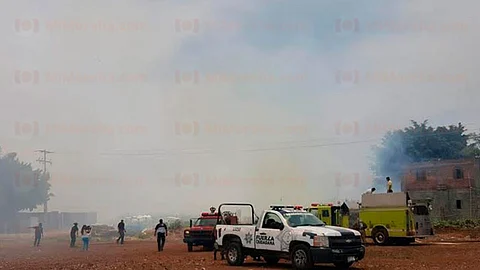 Trabajadores de tres distintas procesadoras de fruta mencionaron que el humo había invadido su lugar de trabajo