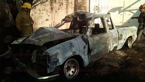 El auto afectado es un Ford Ranger (Foto: RED 113)