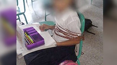 La CEDH y el gobierno de Veracruz iniciaron una investigación para saber quién y porqué amarraron a la menor