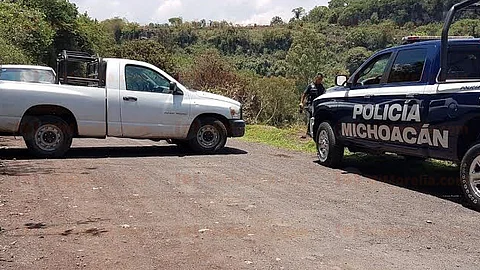 El presunto gatillero descendió por una barranca de aproximadamente 50 metros de profundidad