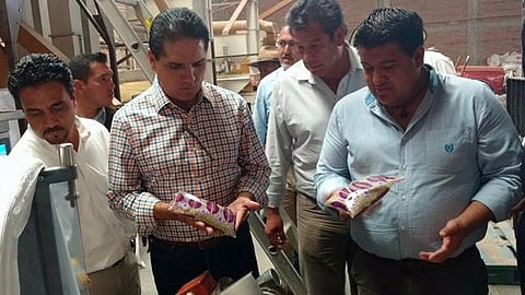 Puebla Arévalo resaltó la importancia de este producto para el “lugar donde se tuesta el maíz”