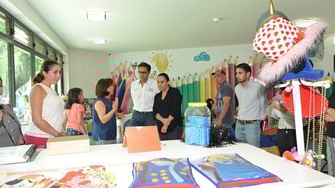 Karla Ochoa destacó que en lo que va del presente mes de junio se prevé superar los mil niños atendidos en la Ludoteca