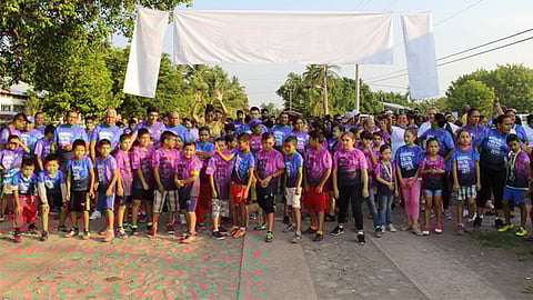 Carreras, voleibol, futbol y basquetbol, las actividades desarrolladas
