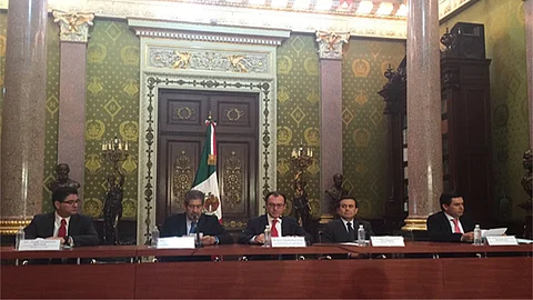 Videgaray anunció un recorte al gasto público de 31 mil 715 millones de pesos (Foto:@SHCP_mx)