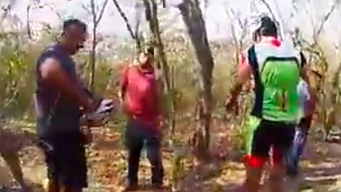 El material fue difundido en Internet