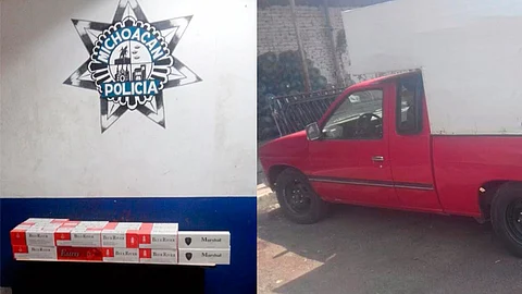 Los dos tripulantes de la camioneta fueron detenidos