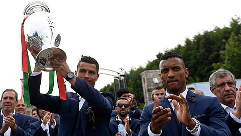 Los jugadores realizarán un recorrido en autobús por las principales arterias de la capital (Foto: Facebook @selecoesportugal)