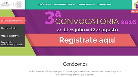 La plataforma está disponible las 24 horas